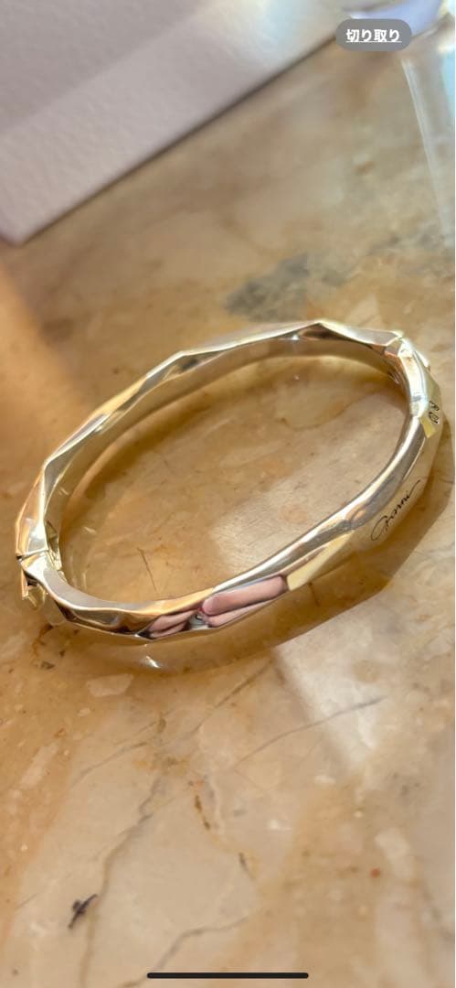 ガルニ garni レア商品 クロッケリーバングル ダブル - メルカリ