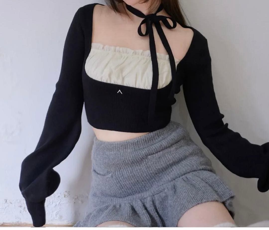 andmary アンドマリー mew frill tops(新品) - メルカリ