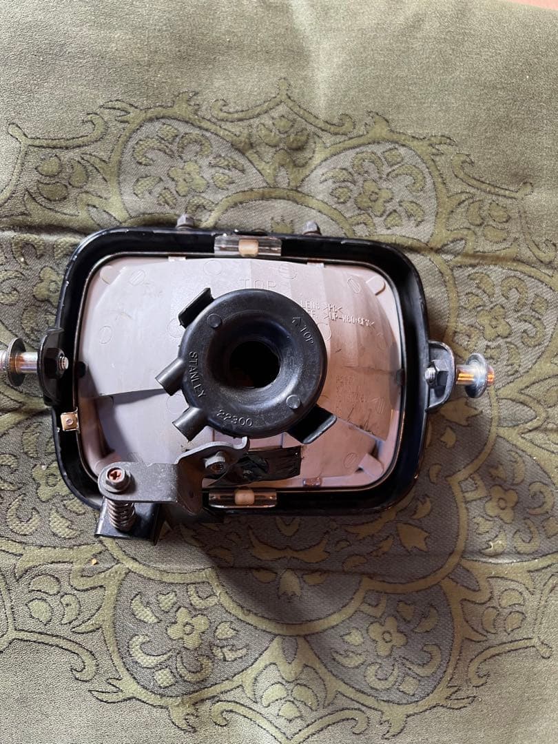 zrx400 ビキニカウル純正ライト、ステー、ウインカーセット