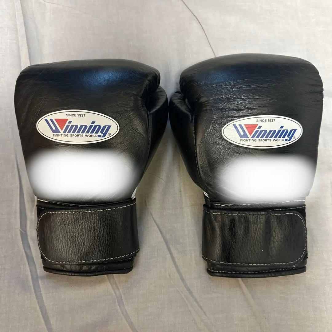 Winning 黒 8oz ボクシンググローブ - メルカリ
