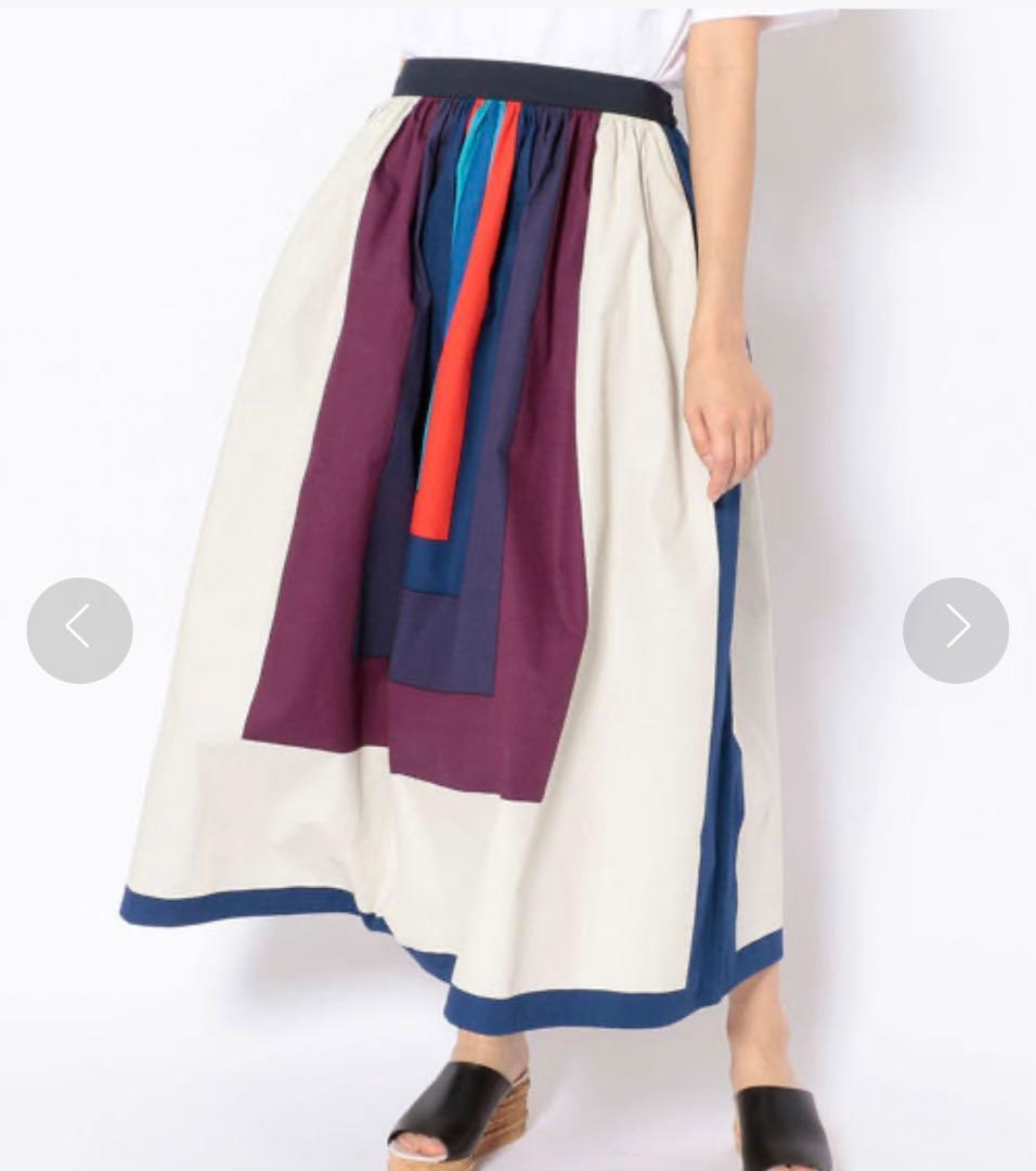 ボヘミアンズ　エターナルギャザースカート EDIT COLOGNE》ランダムギャザースカート | PROPORTION BODY DRESSING