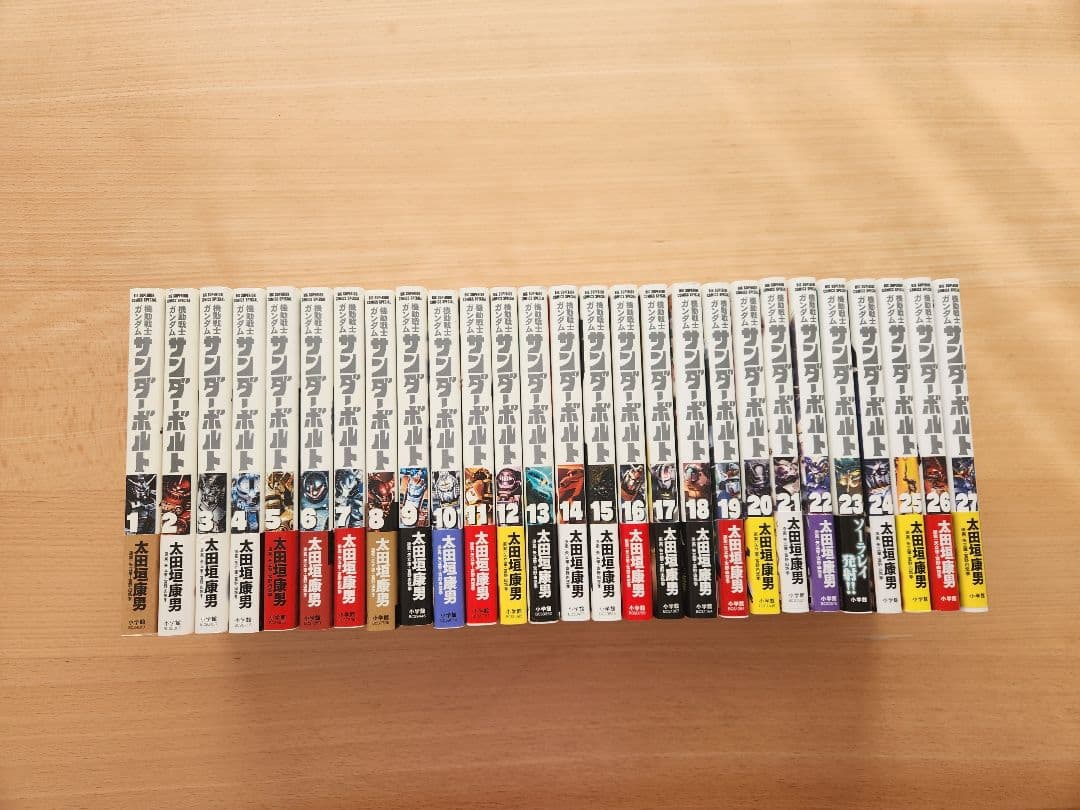 美品】機動戦士ガンダム サンダーボルト 全巻セット 帯付き - メルカリ