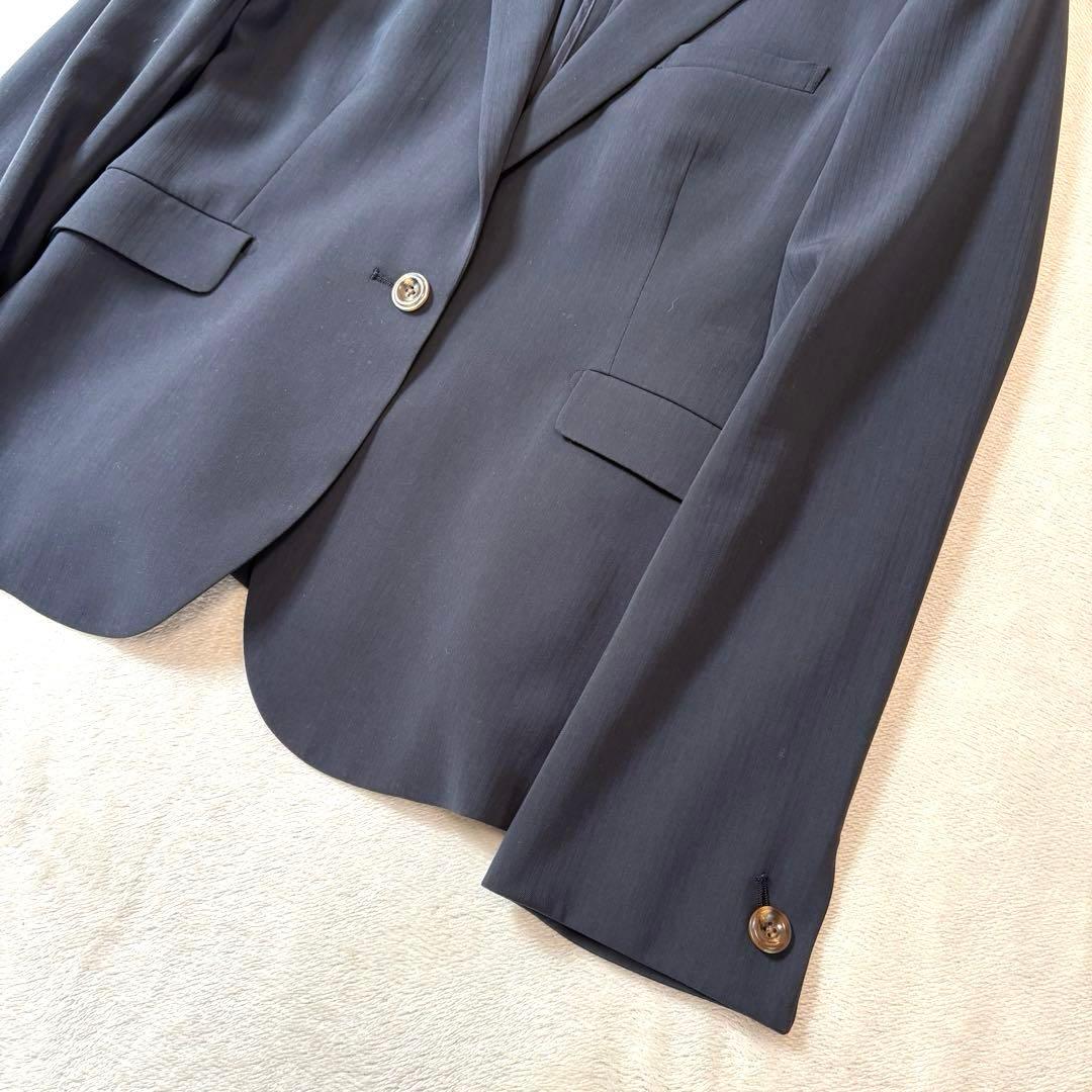 ORIHICA♦︎オリヒカ洗える スーツセットアップ 11号 濃紺 ストライプ