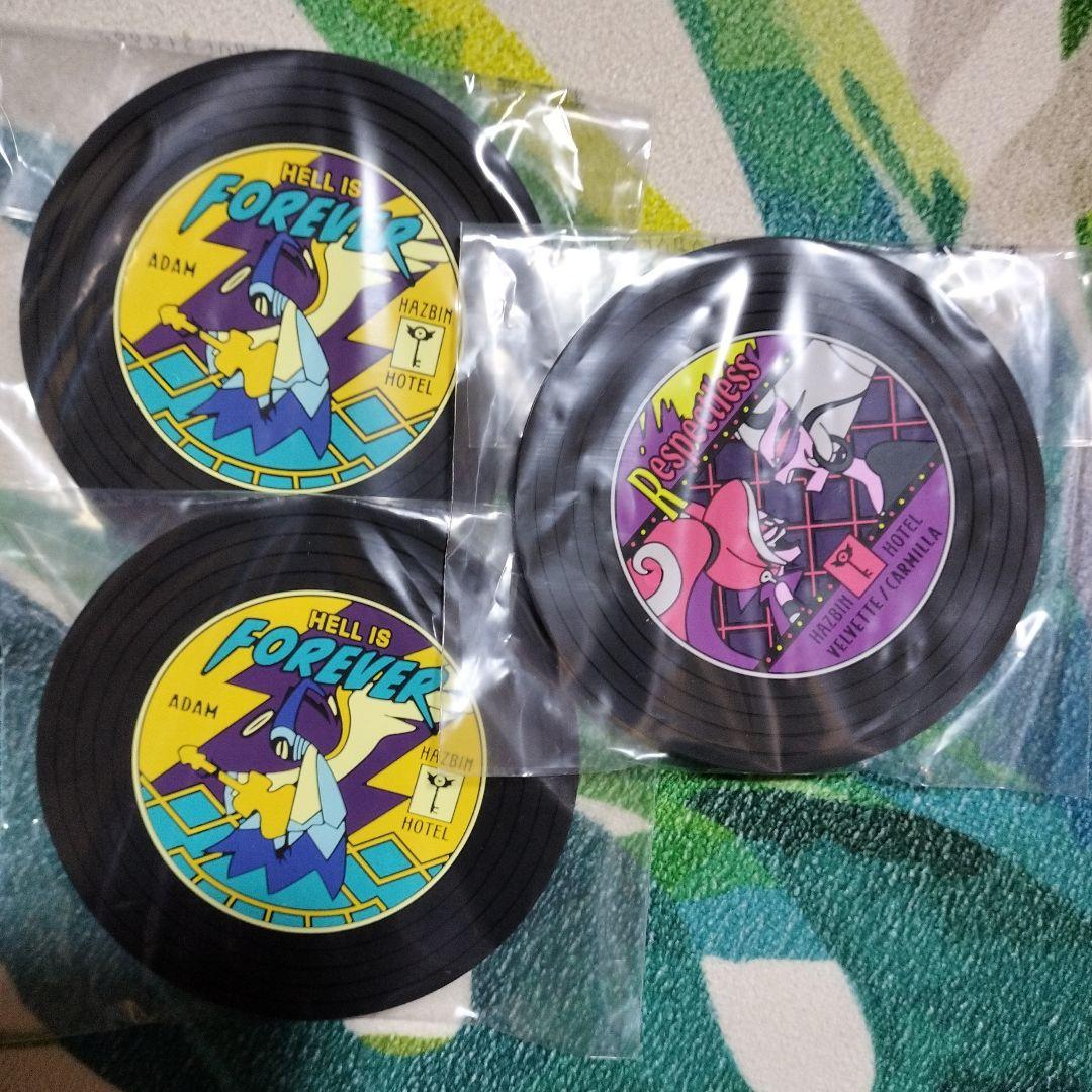 ハズビンホテル 一番くじ ラバーコースター 3枚セット - メルカリ