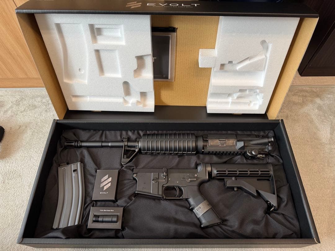 東京マルイエボルトM4A1 純正リポバッテリー付 - メルカリ