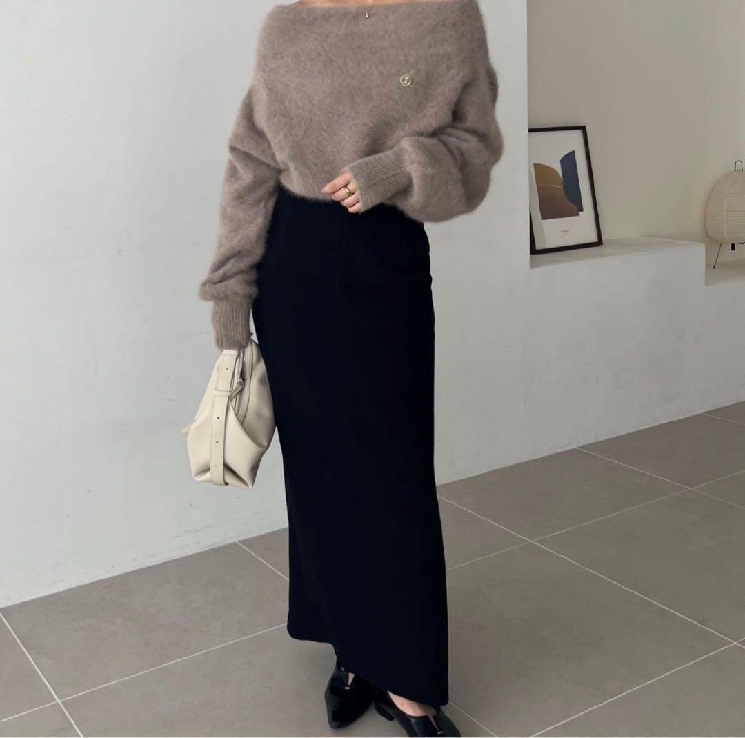 ひ*よ様 capricieuxlemageFOXカシミアドルマリンニット