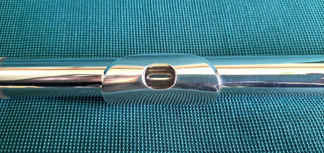 三響フルート 頭部管 NRS-1 (現RT-1)銀製 低音強化タイプ ケース付