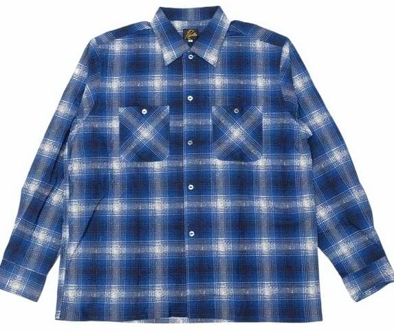 Needles - オンブレフランネルシャツ Mサイズ Needles - Needles オンブレプラッド シャツの通販 by CYCLE HEARTS