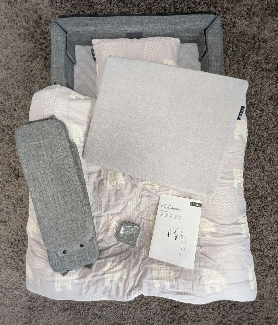 【寝具一式付】farska ファルスカ コンパクトベッド フリー メランジグレー 楽天市場】farska ファルスカ コンパクトベッド Free | メランジ