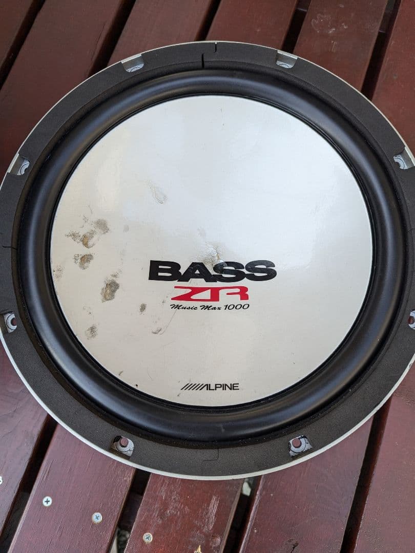 アルパイン BASS ZR 1000ワット！ウーファー！ - メルカリ
