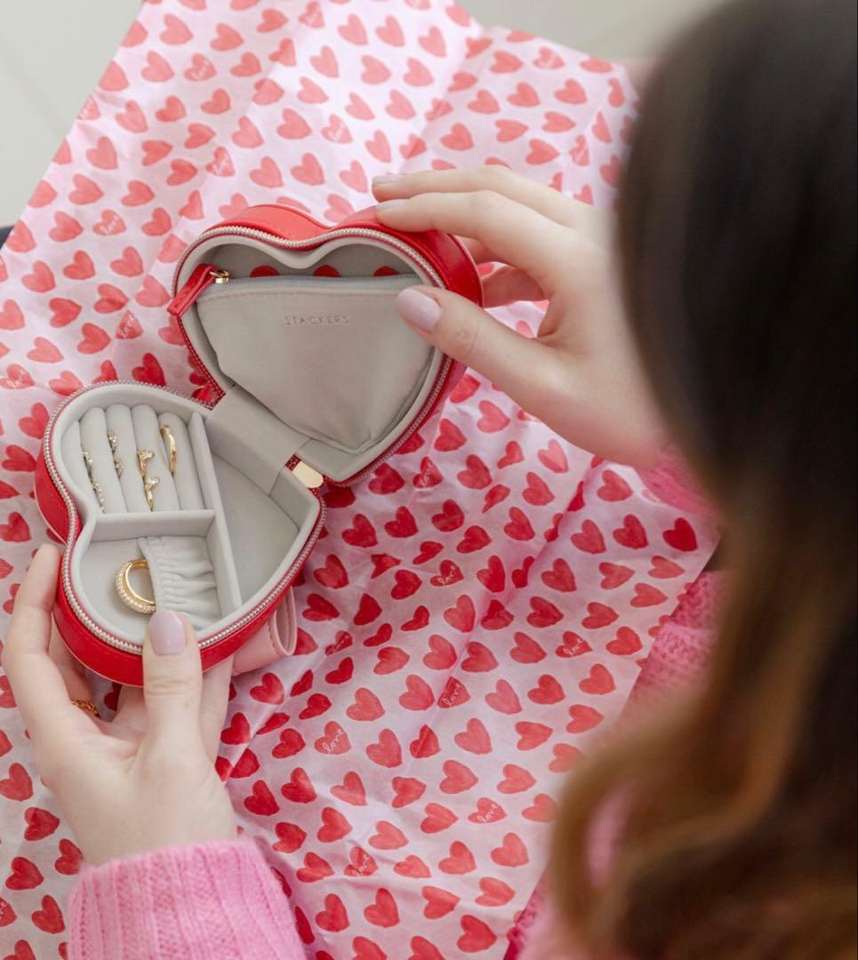 STACKERS♡ハートトラベルジュエリーケース - メルカリ