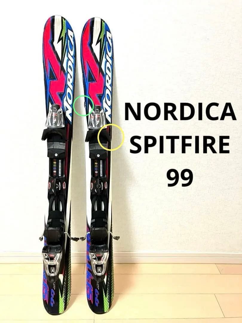 NORDICA SPITFIRE 99ノルディカ ショートスキースキーボード - メルカリ