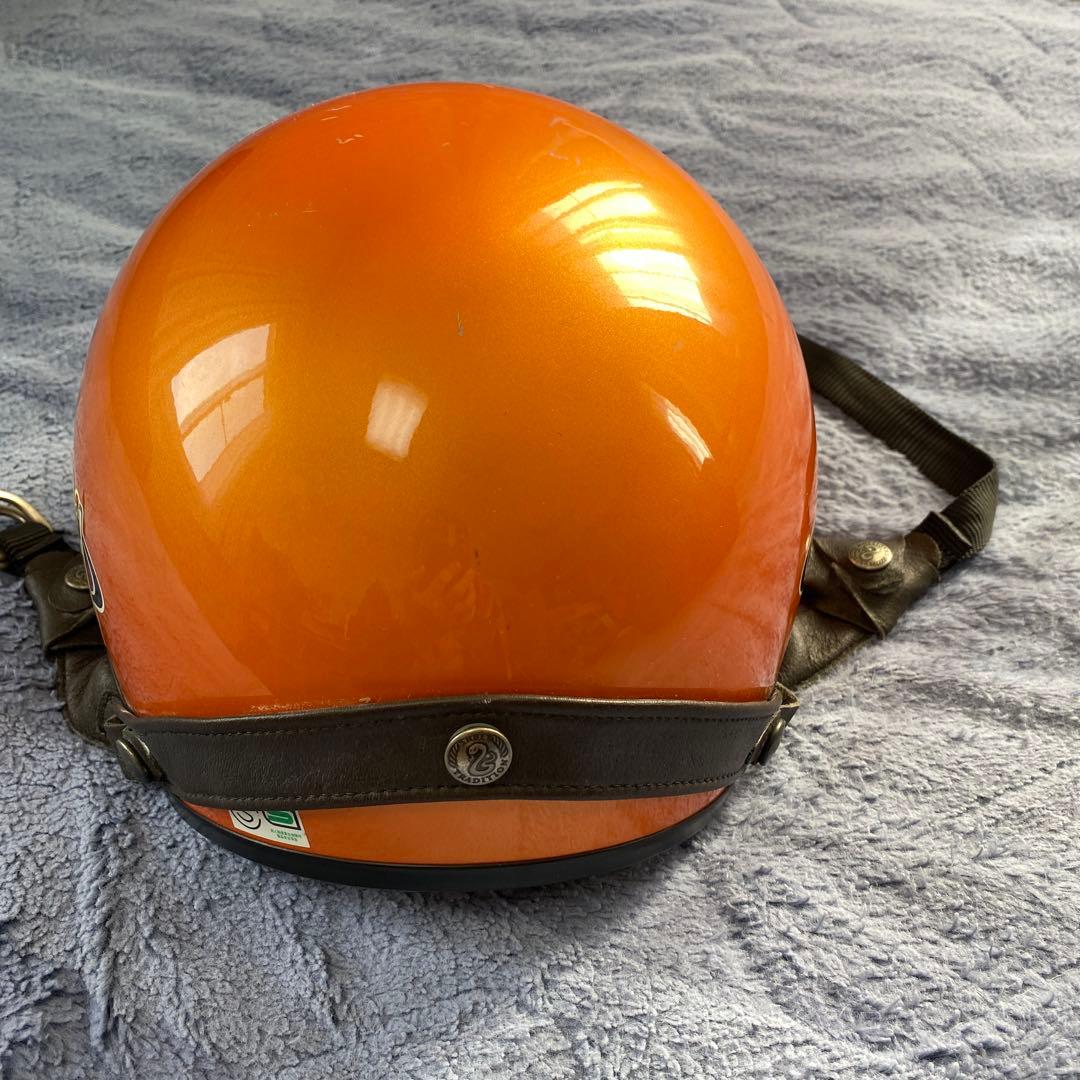 ショウエイMASH半帽ヘルメット オレンジ