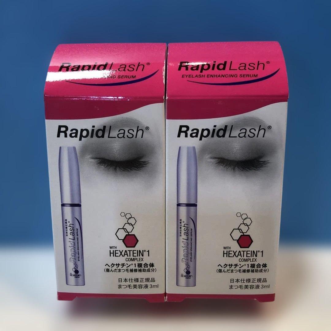 D953 ラピッドラッシュ まつ毛美容液 3ml 日本仕様正規品 ×2箱 ラピッドラッシュ（まつ毛美容液/3mL）＜日本仕様正規品＞: crostyle