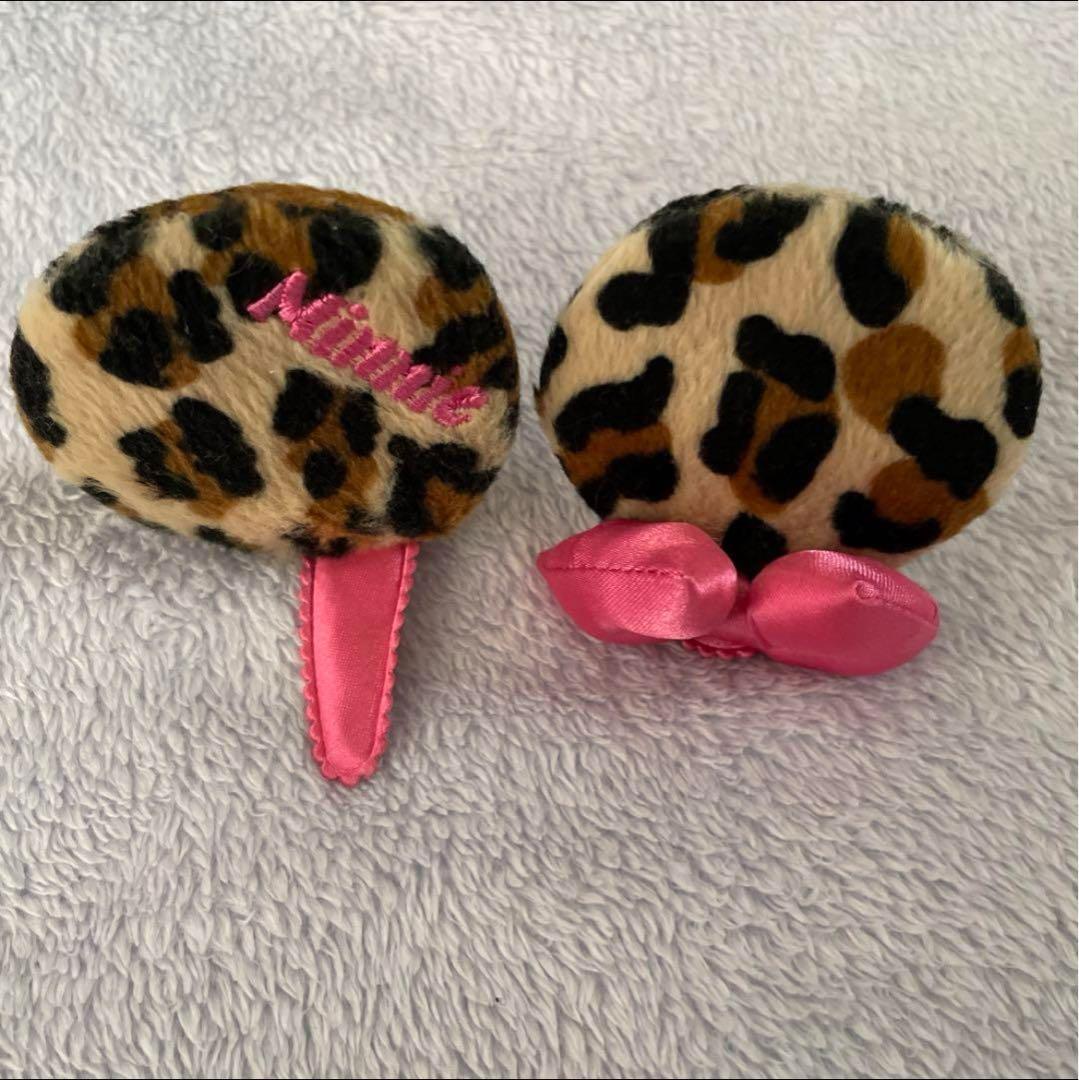 ミニーちゃん ヒョウ柄 ピン ピンバッチ ディズニー - メルカリ