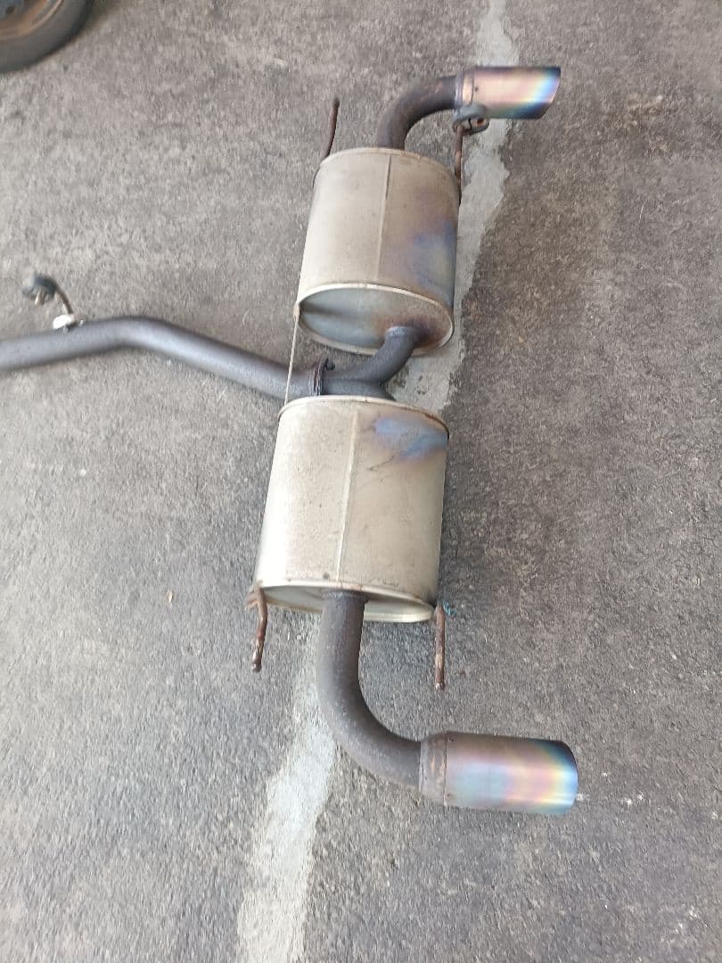 rx8 RX-8 前期 AutoExe オートエクゼ フルチタンマフラー 希少品