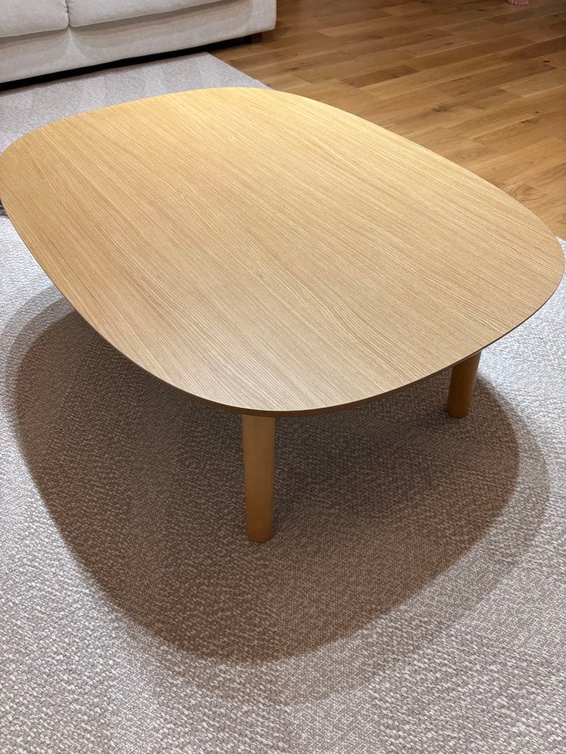 あゆ【無印良品】 こたつにもなるローテーブル 小 こたつにもなるローテーブル 小 | 無印良品