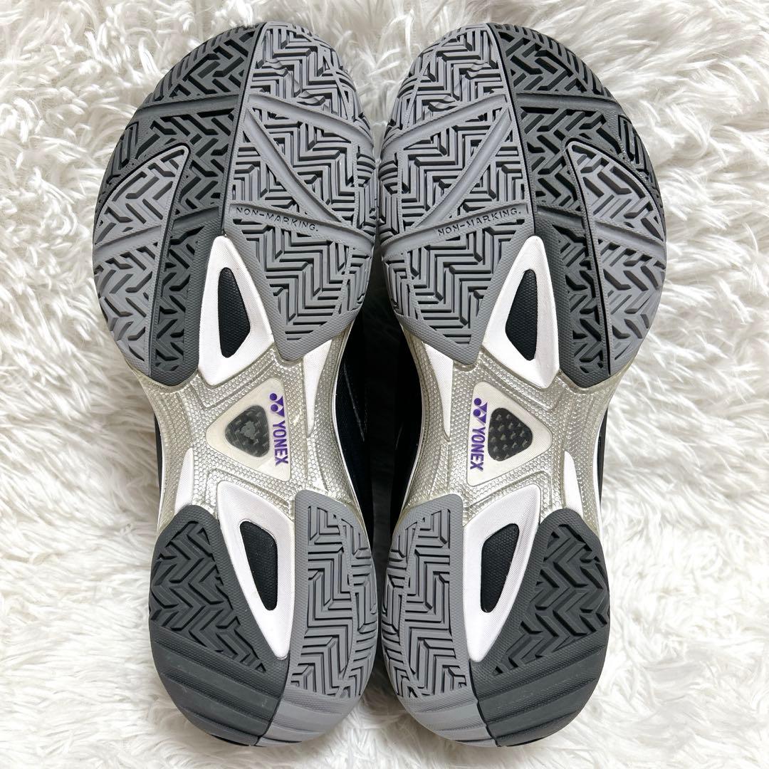 YONEX SHTCWD2A テニスシューズ 28.0cm ブラック/パープル