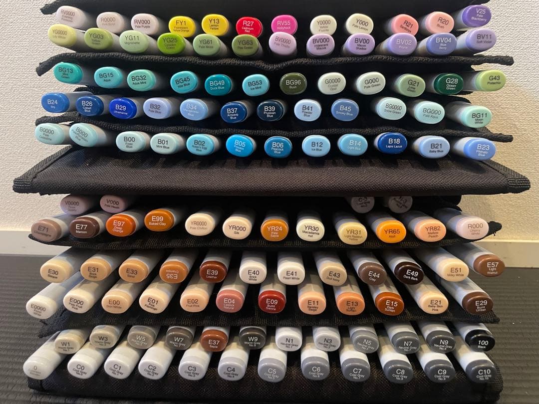 Copic 110色　スケッチ + ウォレット Copic Marker Storage, Copic Pochette & Wallet - COPIC Official Website