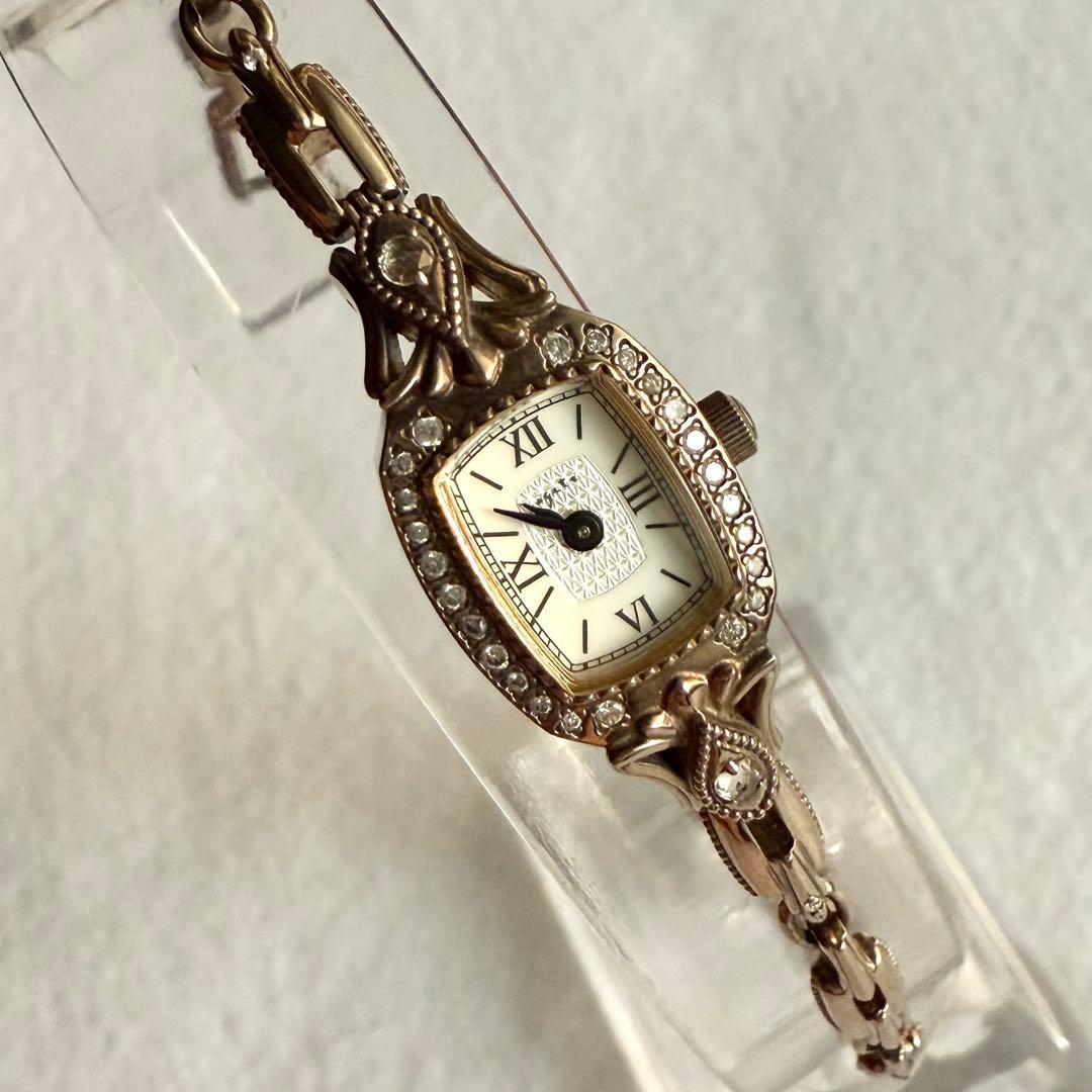 アガット ジュエリーウォッチ ダイヤモンド 0.13ct シルバー 限定 廃盤