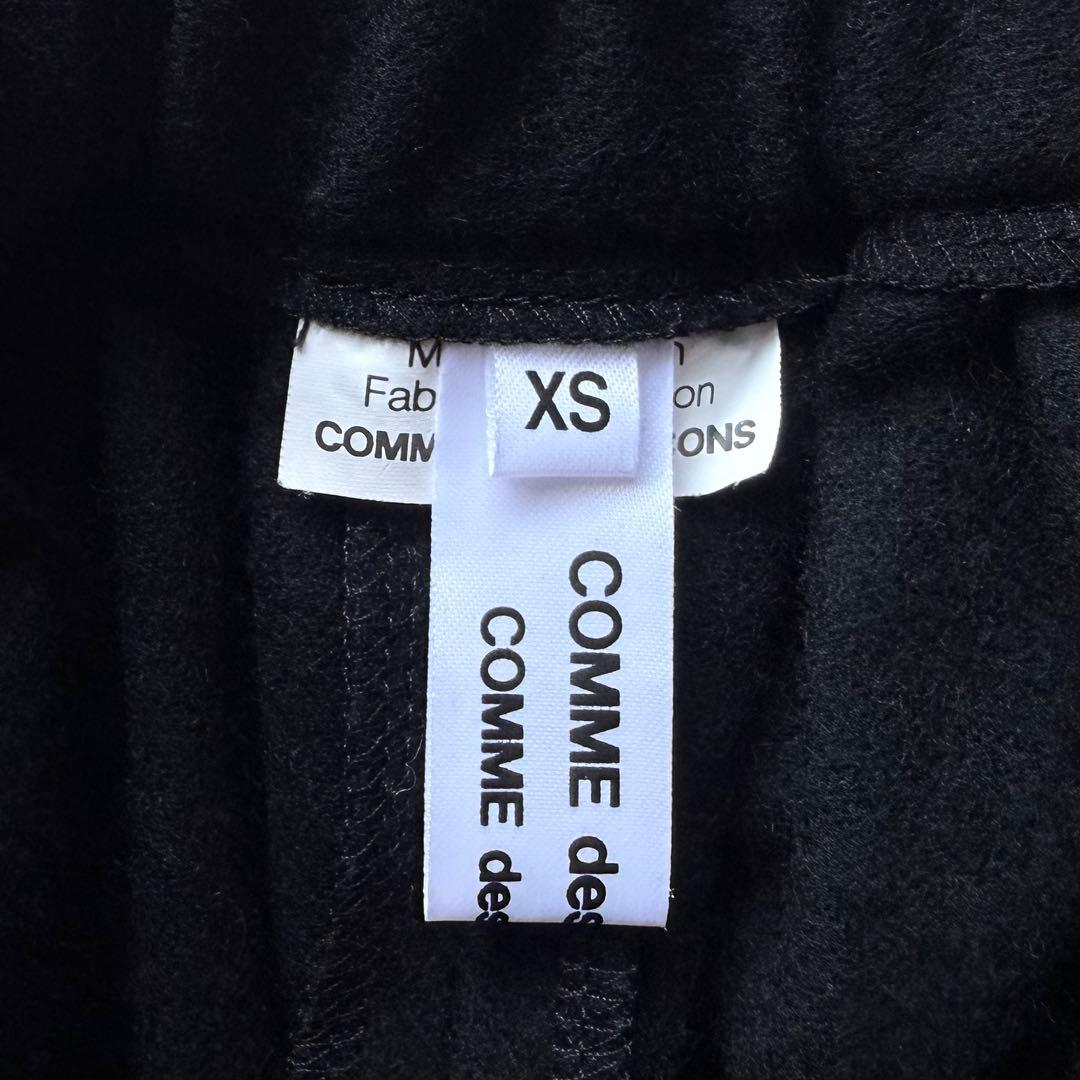 《美品》コムデギャルソン コムコム ワイド バルーンパンツ ウール ブラック