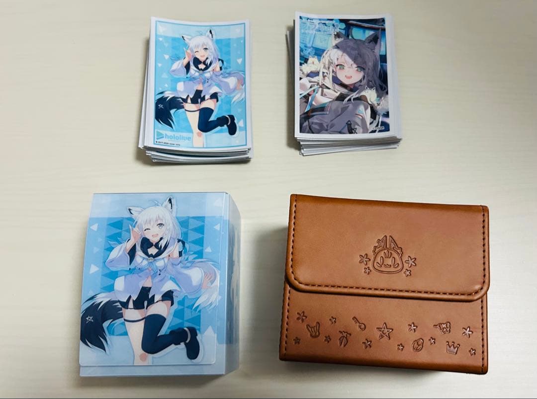 白上フブキ カードケース スリーブ グッズ-カードケース】ホロライブ hololive OFFICIAL CARD GAME