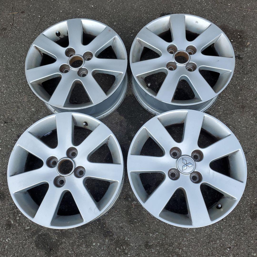 再出品 三菱コルトラリーアート バージョンR 純正アルミホイル 16