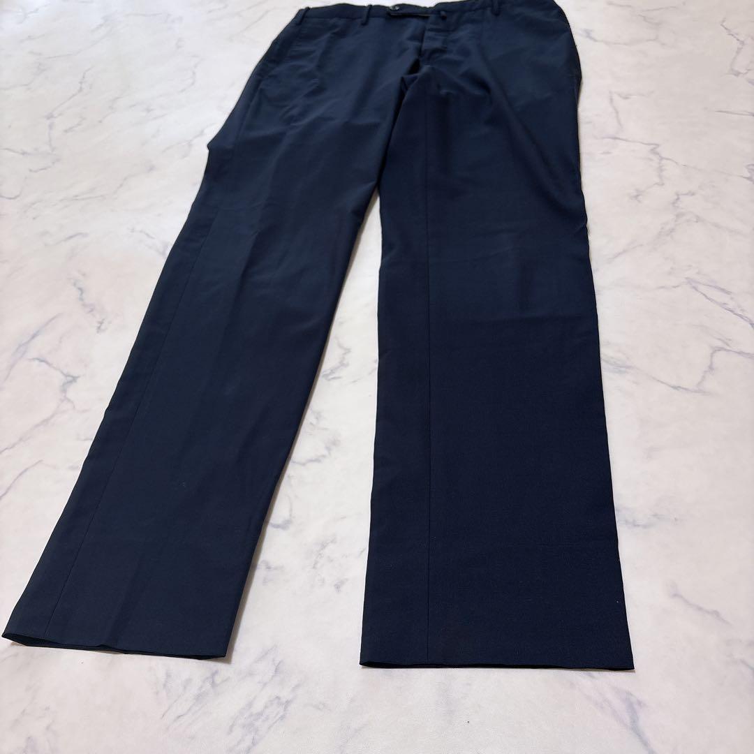 インコテックス スラックス SUPER130's ネイビー PT01 48 - メルカリ