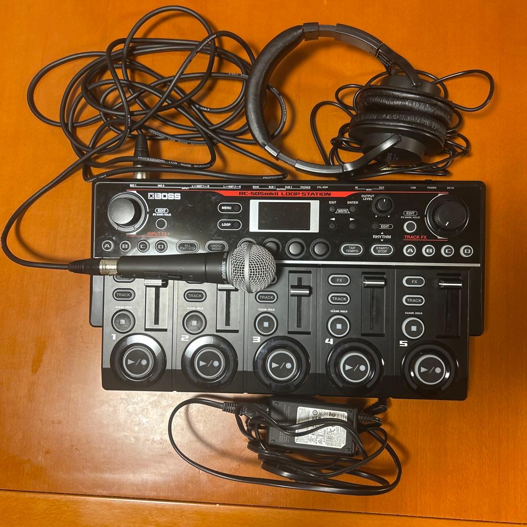 BOSS RC-505 MK2 + マイク・ヘッドフォン Amazon | BOSS ボス/RC-505 MKII【マイクセット】LOOP STATION