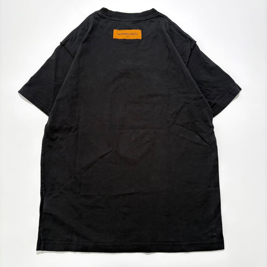 LOUIS VUITTON Tシャツ インサイドアウト ロゴ ブラック M - メルカリ