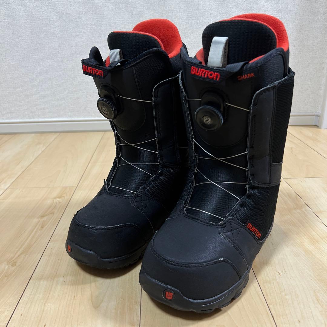 【美品_即日発送】BURTON スノボブーツ SHARK BOA 26.0cm