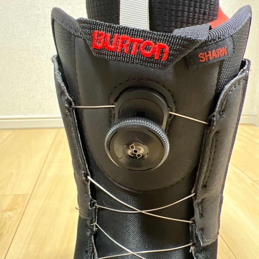 【美品_即日発送】BURTON スノボブーツ SHARK BOA 26.0cm