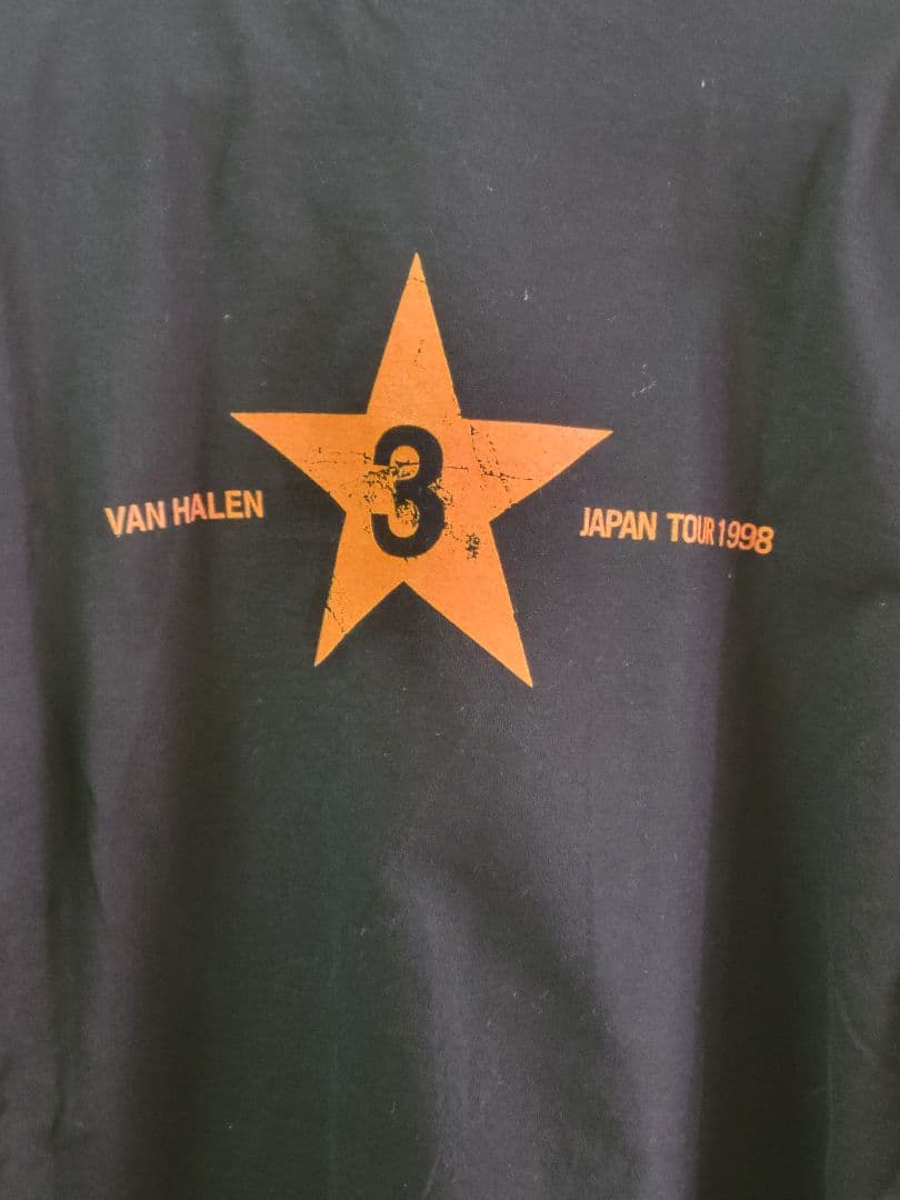 Van Halen Japan Tour 1998 ロングTシャツ ファッション メンズ トップス
