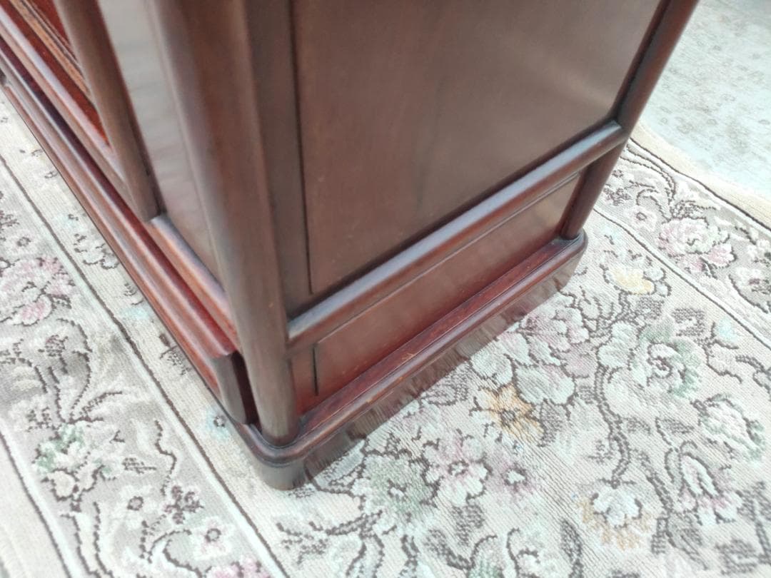 Japanese Modern Furniture☆茶箪笥☆飾り棚☆透かし彫り