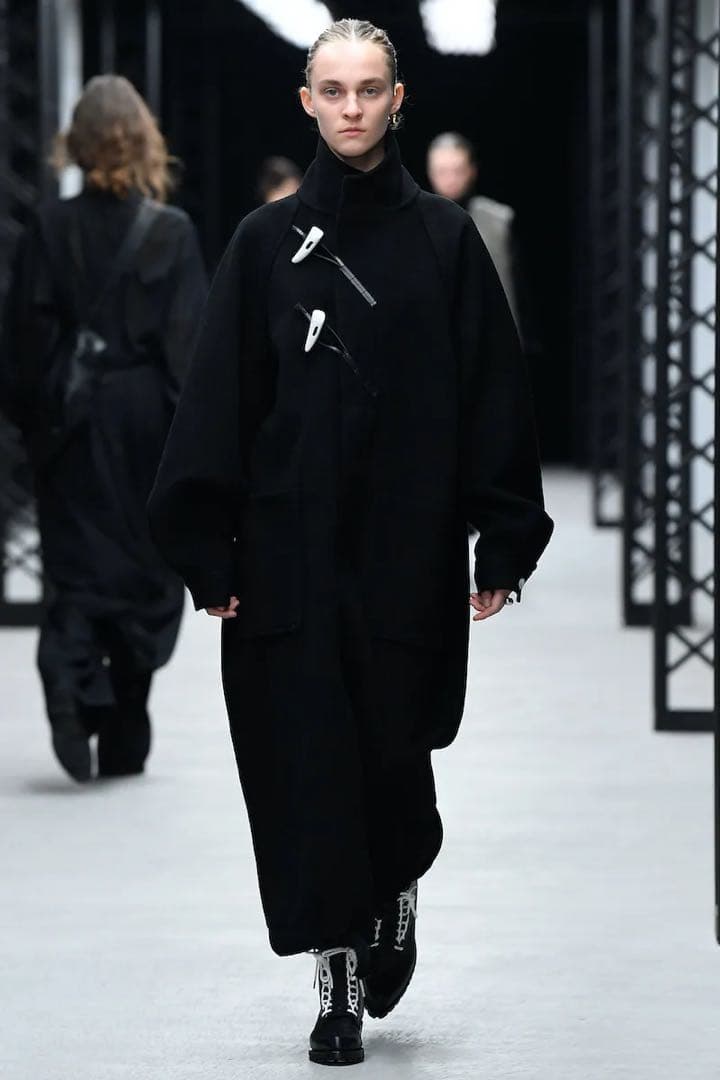 2020 AW HYKE PILE DUFFLE COAT BLACK サイズ1 - メルカリ