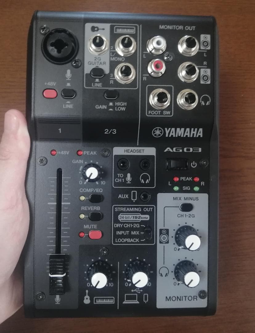 DJ機材 YAMAHA AG03MK2 ヤマハ | AG03MK2 - AG Series - 概要
