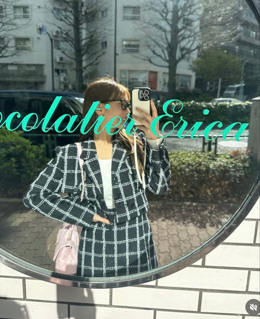 みゆ様専用【新品】sheller シェリエ ツイード スカート キュロット