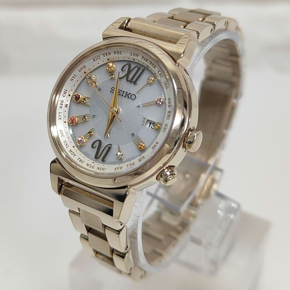限定モデル SEIKO ルキア SSVV026 スワロフスキー - メルカリ