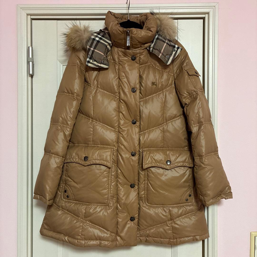 BURBERRYBLUE LABELバーバリーブルーレーベル　ダウン【美品】 BURBERRY BLUE LABEL（バーバリーブルーレーベル） 美品△BURBERRY