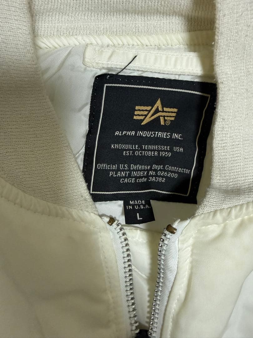 USA製】 ALPHA MA-1 雰囲気系vintage 短丈 アルファ - メルカリ