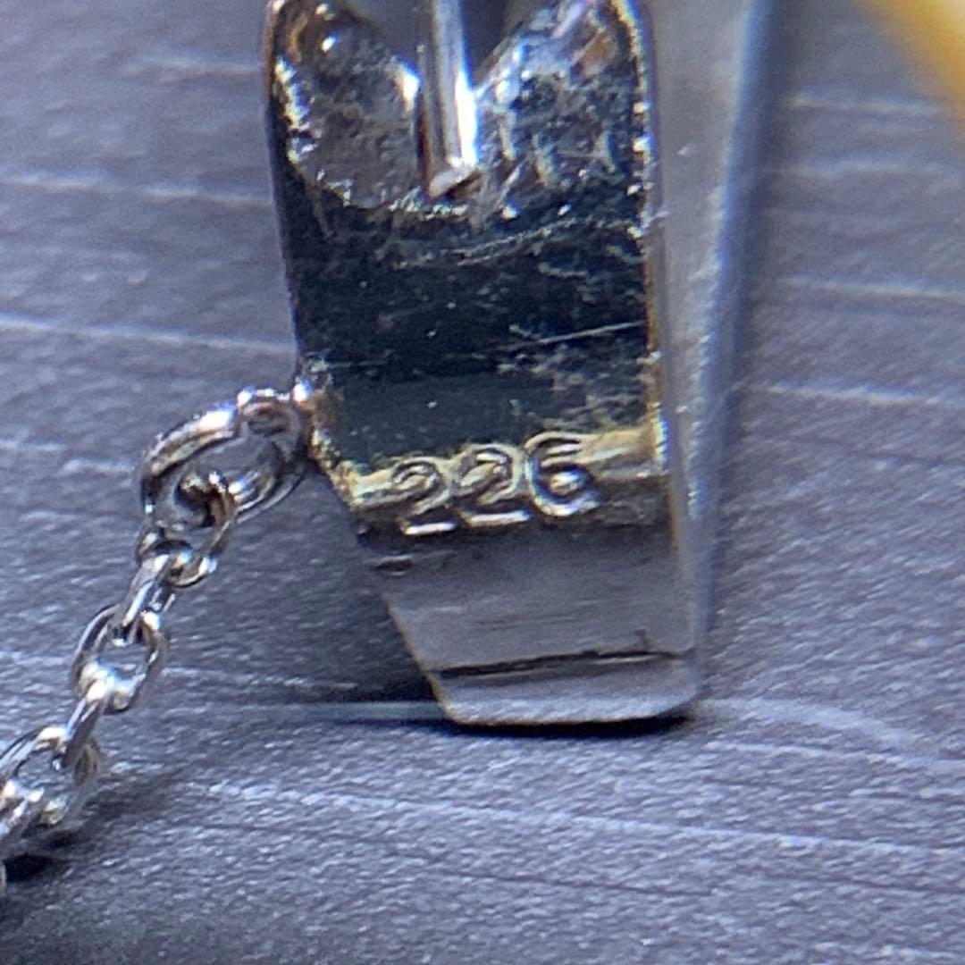 226刻印　5.6g　シルバー　ネクタイピン・タイピン・タイバー
