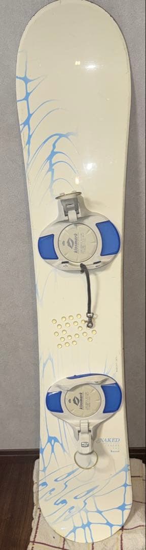 スノーボード3点セット NAKED ステップイン ブーツkissmark kissmark（キスマーク） PINKLADY ＆ コーズ ＆ JAFFE ホワイト 板＋