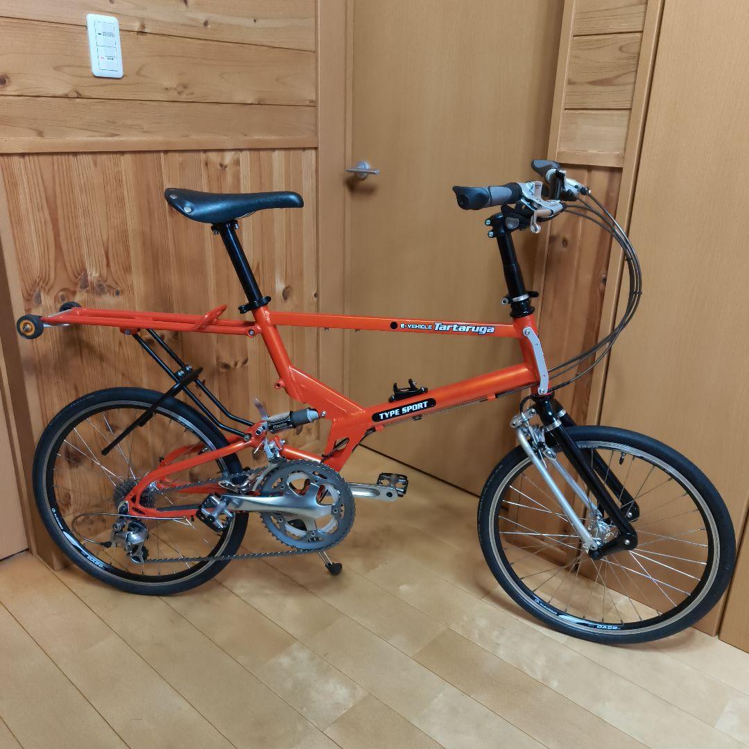 タルタルーガ　タイプS　折りたたみ自転車 超コンパクト！タルタルーガType-s 「フルフォールディング」 - 自転車