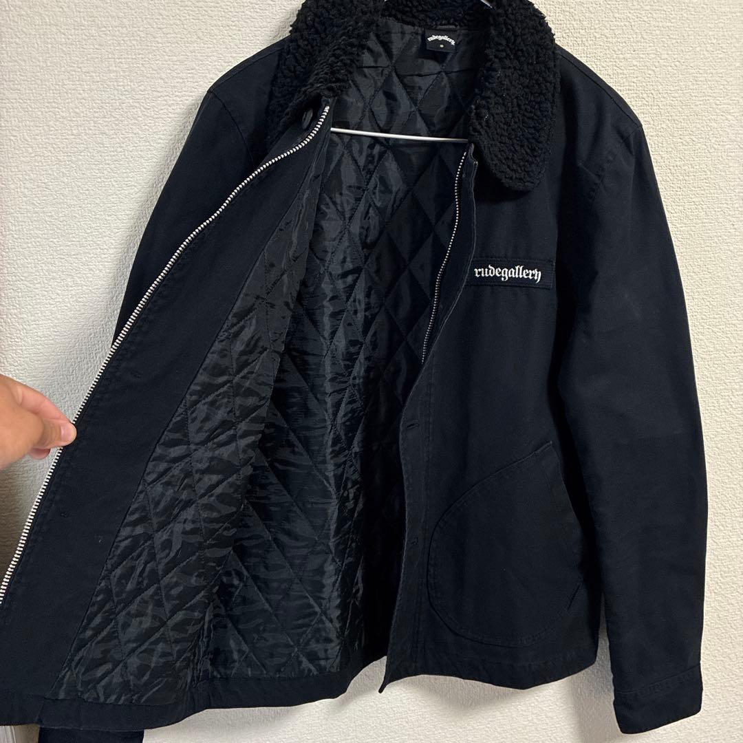 RUDE GALLERY ボアジャケット N-1 デッキジャケット ルード - メルカリ