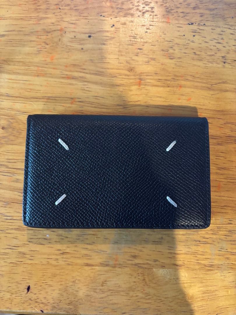 Maison Margiela ブラック名刺入れ ☆Maison Margiela☆UNISEX カードケース☆正規品・安全発送☆ (Maison
