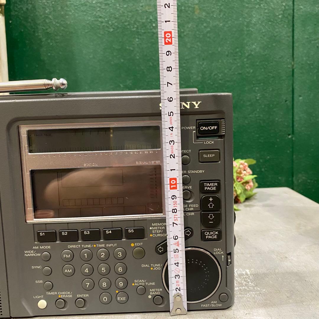 希少 SONY ICF-SW77 短波ラジオ ソニー 当時物 レア ジャンクの通販は