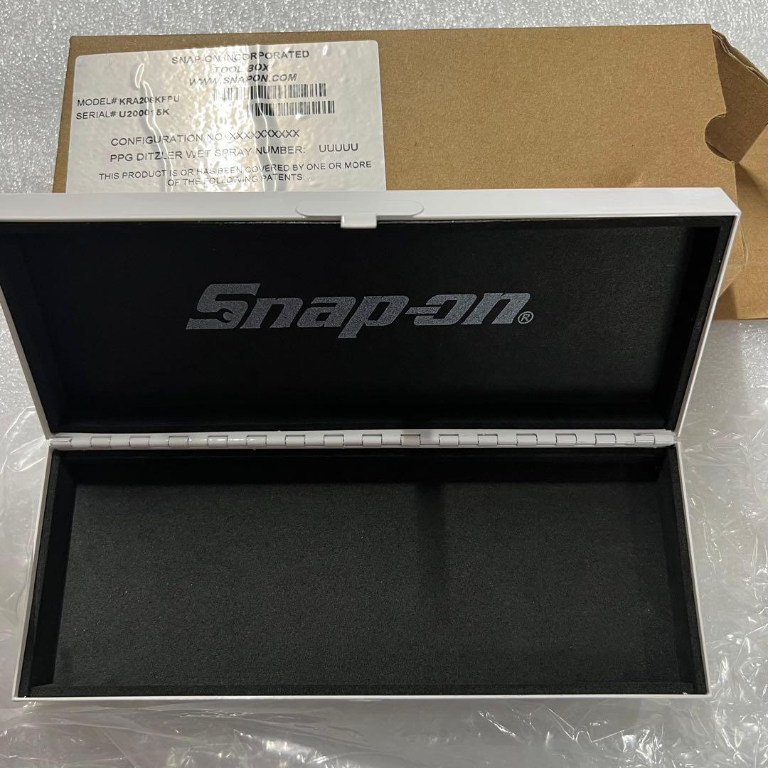 スナップオン KRA206KFPU 白 工具箱 ペンケース 鉄 絶版品 - メルカリ