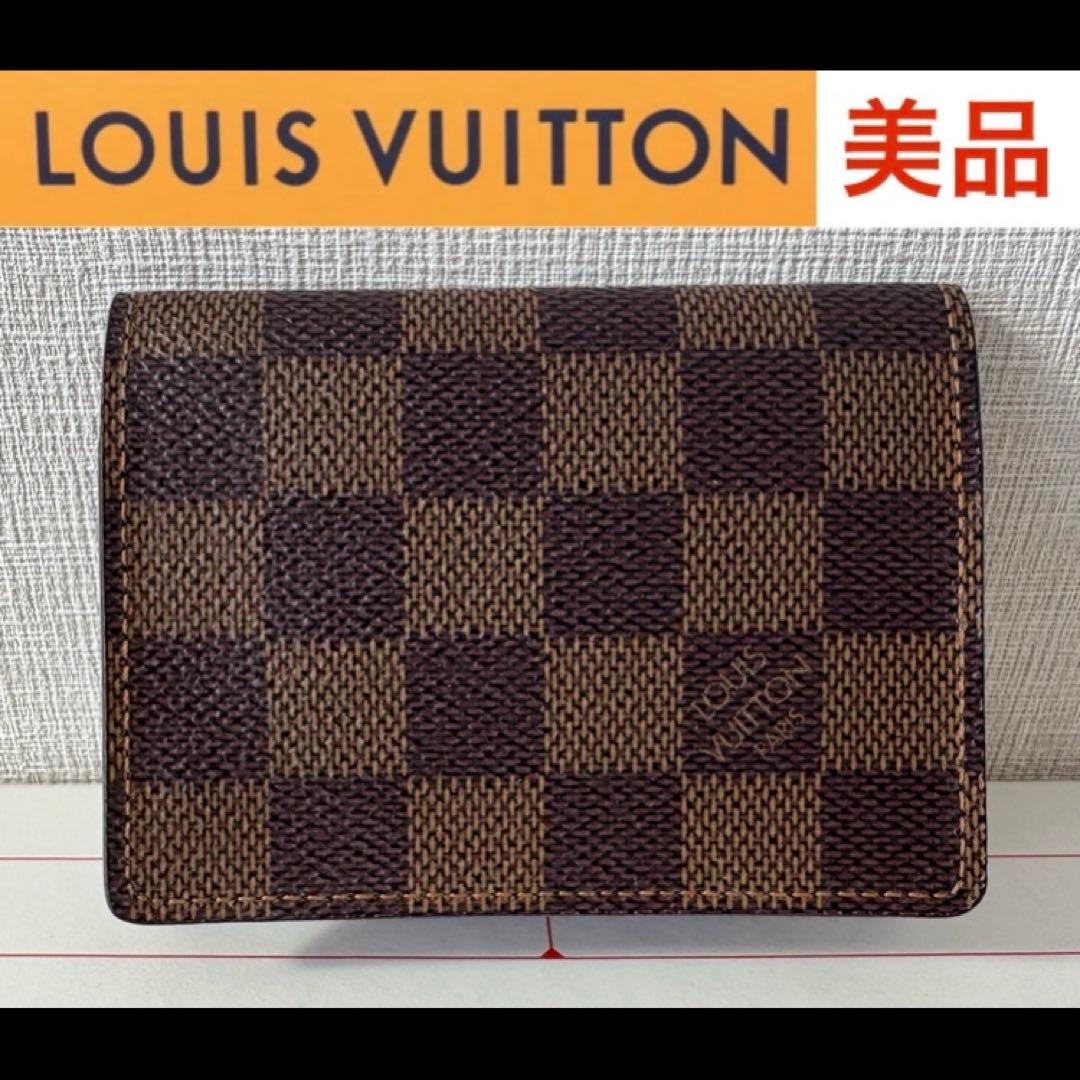美品❗️LOUIS VUITTON カードケース ダミエキャンバス LOUIS VUITTON（ルイ・ヴィトン） ルイ ヴィトン カードケース ダミエ