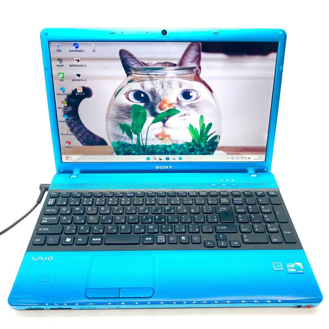 ★VAIO★たっぷり保存1000GB❗美品 ブルー カメラ付 ノートパソコン VAIO Eシリーズ VPCEB48FJ/L [ブルー]の製品画像 - 価格.com