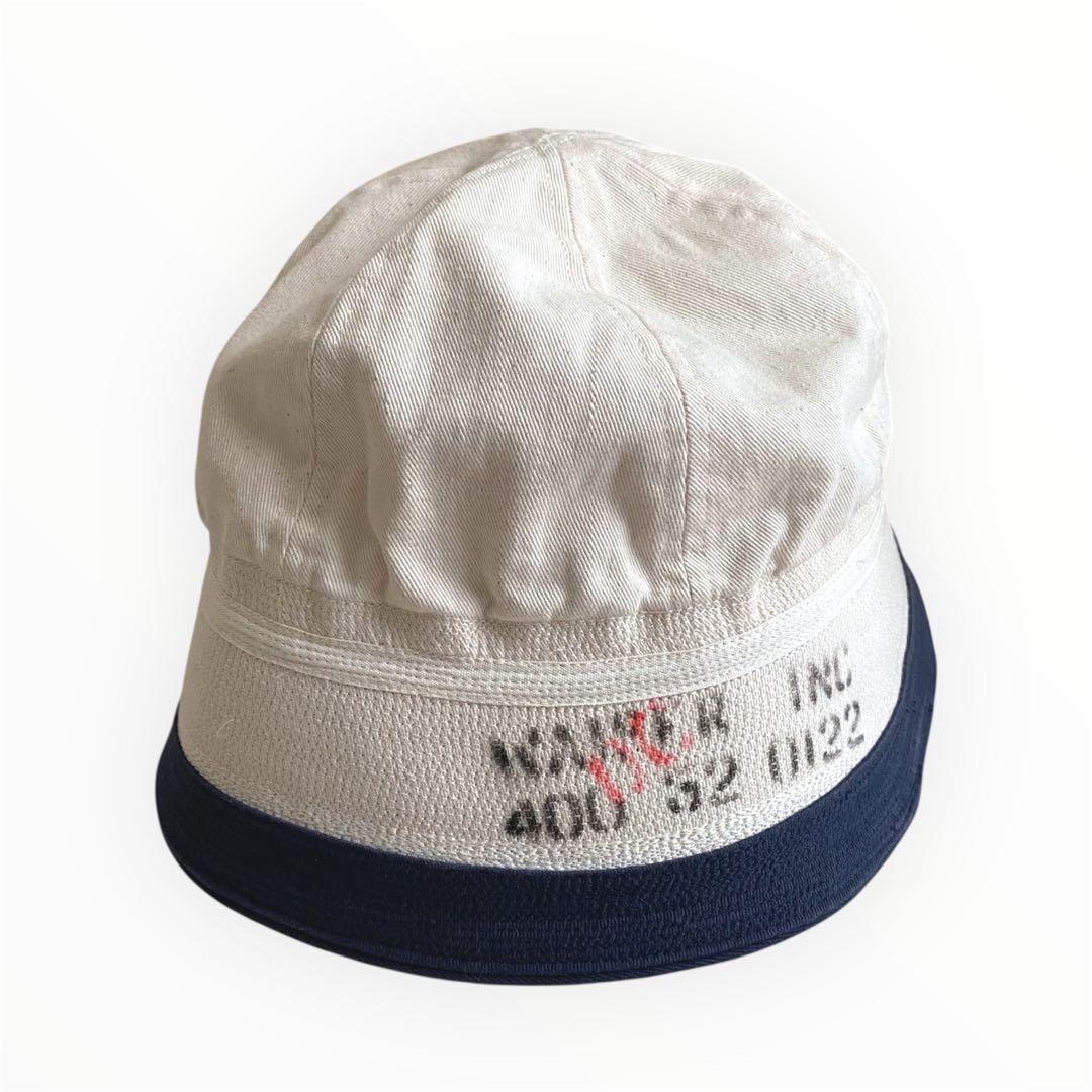 WAIPER.inc 米軍 U.S.NAVY セーラーハット VINTAGE L